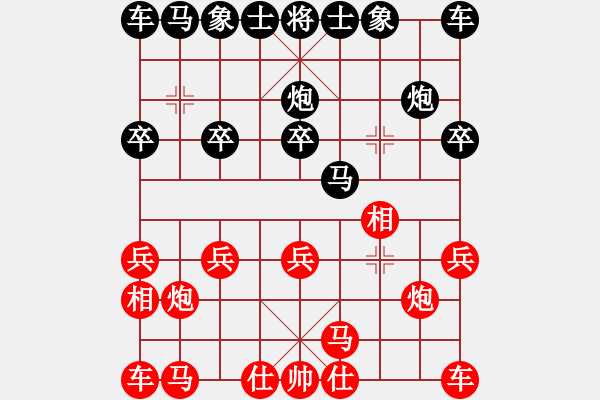 象棋棋譜圖片：謝寧云 第3局 獨(dú)孤九劍――雙飛燕 - 步數(shù)：10 