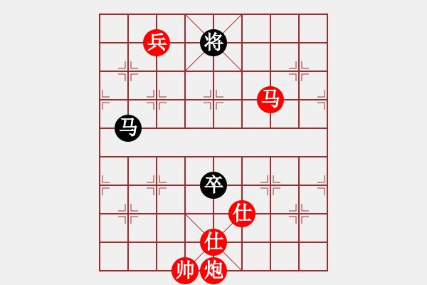 象棋棋譜圖片：棋局-2ak a b A1 - 步數(shù)：120 