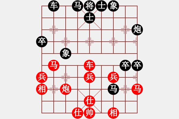 象棋棋譜圖片：陶情弈趣(月將)-負(fù)-最怕對(duì)手弱(月將) - 步數(shù)：60 