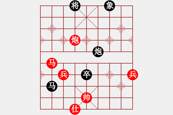 象棋棋譜圖片：碧波六(5f)-和-緣份社族長(風(fēng)魔) - 步數(shù)：100 