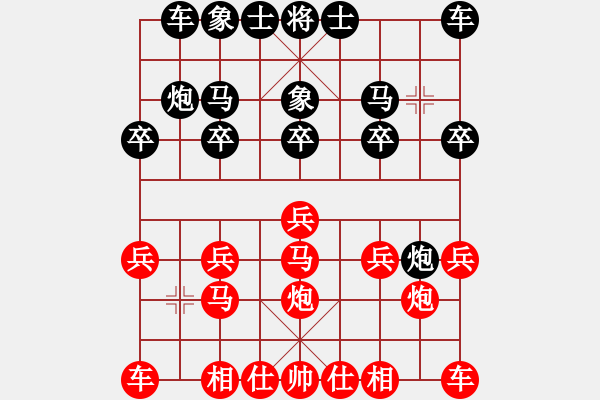 象棋棋譜圖片：哇啊啊啊啊啊 勝 魔法學(xué)徒 - 步數(shù)：10 