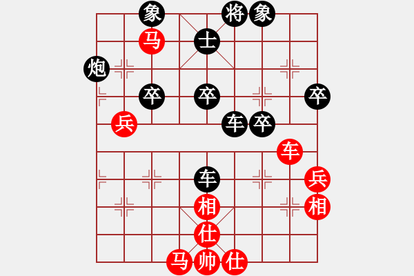 象棋棋譜圖片：獵豹[285363465] -VS- 橫才俊儒[292832991]（收拾人渣3） - 步數(shù)：70 