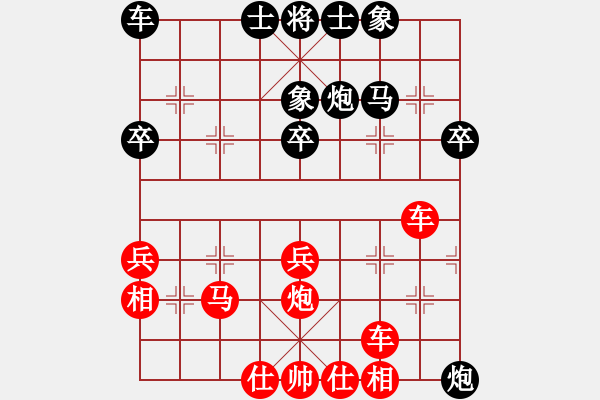 象棋棋譜圖片：桃花島王(8級(jí))-勝-allenzx(5r) - 步數(shù)：35 