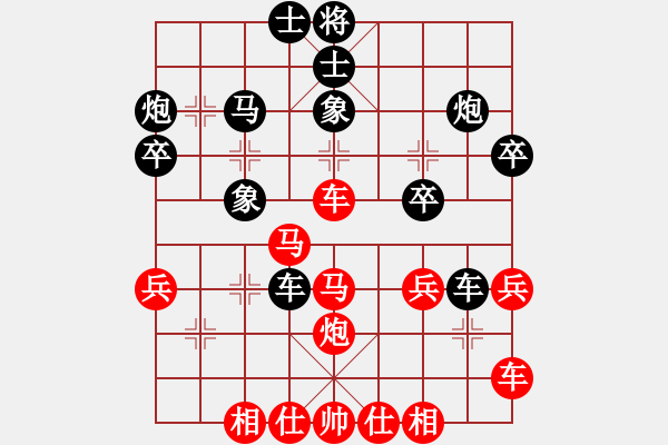 象棋棋譜圖片：不悟[1572435924] -VS- 小斧頭[458056173] - 步數(shù)：40 