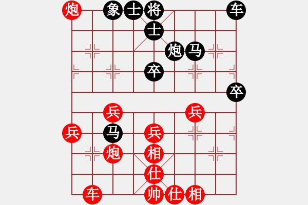 象棋棋譜圖片：姚洪新 先勝 楊洪 - 步數(shù)：40 