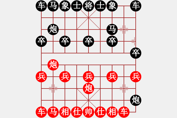 象棋棋譜圖片：我的網(wǎng)上實(shí)戰(zhàn)2024年4月22日巧殺我非常滿意的一局 - 步數(shù)：10 