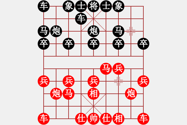 象棋棋譜圖片：青島 徐彬 勝 濰坊 衣明 - 步數(shù)：10 