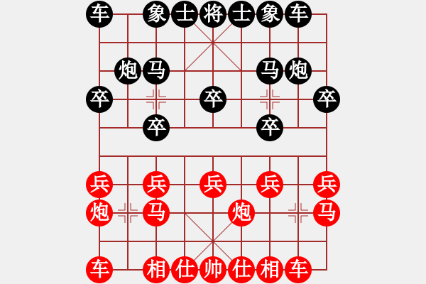 象棋棋譜圖片：20230709R6T4D2 黃以恒(彭) 先負 陳有發(fā)(柔) - 步數(shù)：10 