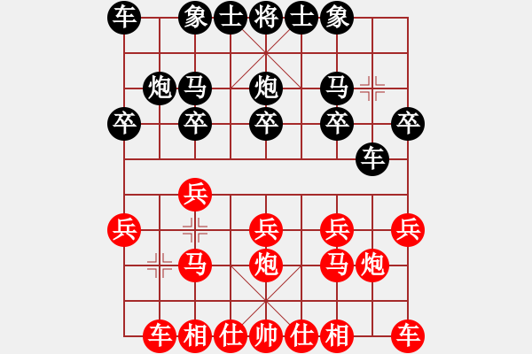 象棋棋譜圖片：20230416 后和杜立明 中炮搶挺三兵對(duì)列手炮 紅車一平二 馬八進(jìn)七 炮五平六 - 步數(shù)：10 