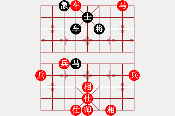 象棋棋譜圖片：124局 A41- 起馬對進７卒-小蟲引擎23層(2582) 先勝 司馬懿(2350) - 步數(shù)：80 