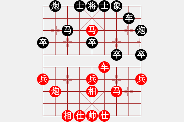 象棋棋譜圖片：佛祖周(9段)-和-戰(zhàn)神九九(6段) - 步數(shù)：33 