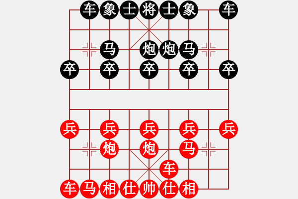 象棋棋譜圖片：bbboy002[紅] -VS- 午夜屠夫二世[黑] - 步數(shù)：10 