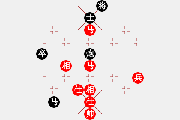 象棋棋谱图片：金松先胜程鸣 - 步数：111 