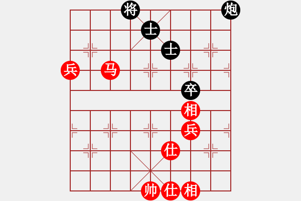 象棋棋譜圖片：何剛       先勝 郝繼超     - 步數(shù)：80 