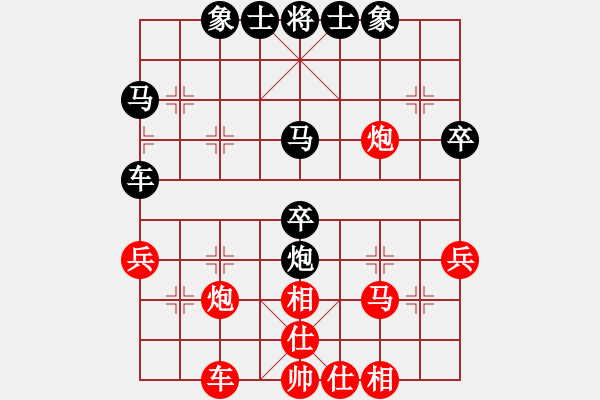 象棋棋譜圖片：qinyiqiang 負(fù) 小月 - 步數(shù)：40 