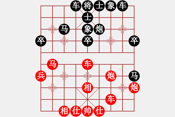 象棋棋譜圖片：bbboy002(5級)-勝-金龍俠(3級) - 步數：40 