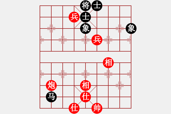 象棋棋譜圖片：有炮不吃走假殺，炮雙兵有殺沒走出 - 步數(shù)：110 