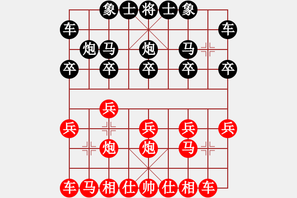 象棋棋譜圖片：百思不得棋解[575644877] -VS- YY[274976177] - 步數：10 