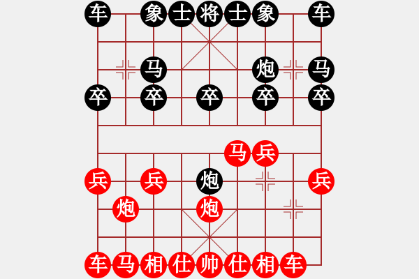 象棋棋譜圖片：張志銀 先負(fù) 仲偉領(lǐng) - 步數(shù)：10 