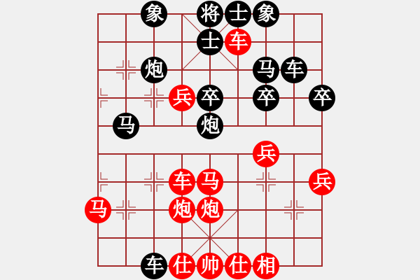 象棋棋譜圖片：蒙德(天罡)-勝-太湖戰(zhàn)神三(9星) - 步數：40 