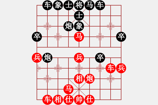 象棋棋譜圖片：我是阿六(9星)-勝-工程預(yù)算(9星) - 步數(shù)：40 