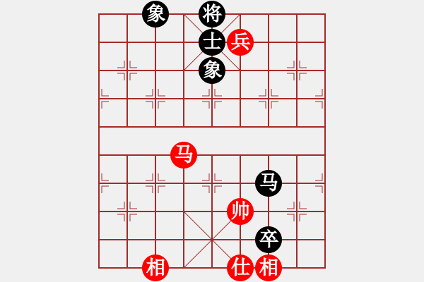 象棋棋譜圖片：手縛蒼龍(無極)-和-星期八(北斗) - 步數(shù)：230 