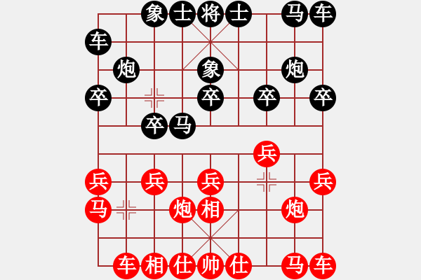 象棋棋譜圖片：2019全國(guó)象棋團(tuán)體公開(kāi)賽趙旸鶴先勝王麗平6 - 步數(shù)：10 