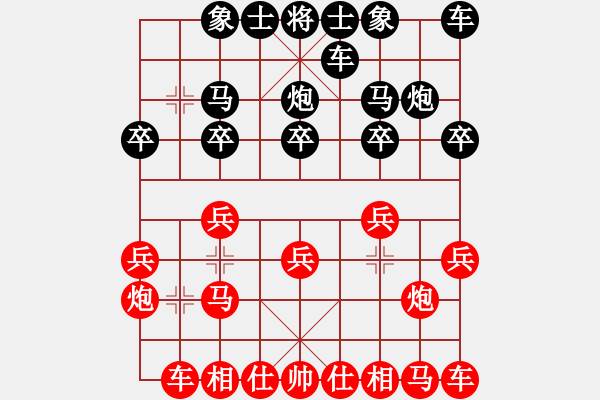 象棋棋譜圖片：【20】碧波戰(zhàn)神 (電神) 勝 牡丹亭牛 (天罡) - 步數(shù)：10 