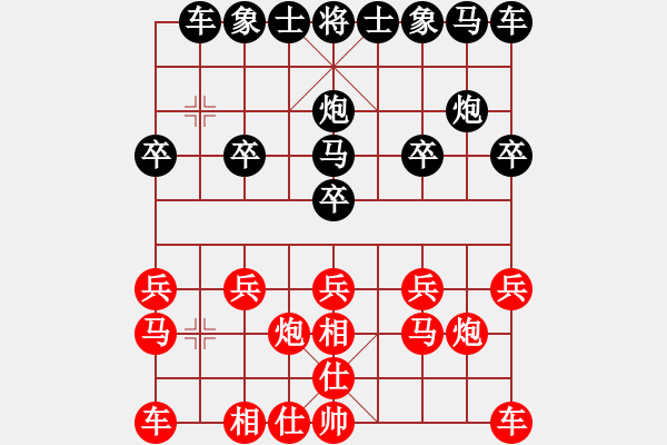 象棋棋譜圖片：低調(diào)華麗[503372658] -VS- 情之戀[2512331691] - 步數(shù)：10 