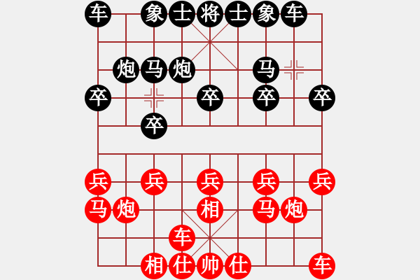 象棋棋譜圖片：龐才良 先勝 余洪波 - 步數(shù)：10 