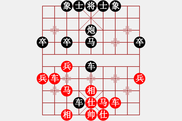 象棋棋譜圖片：眉飛色舞[879806536] -VS- 何敏[270061153] - 步數(shù)：36 