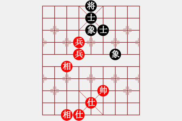 象棋棋譜圖片：小魚刀(風魔)-和-缺心眼的人(天罡) - 步數(shù)：120 