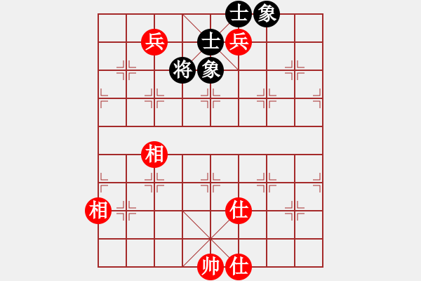 象棋棋譜圖片：小魚刀(風魔)-和-缺心眼的人(天罡) - 步數(shù)：202 