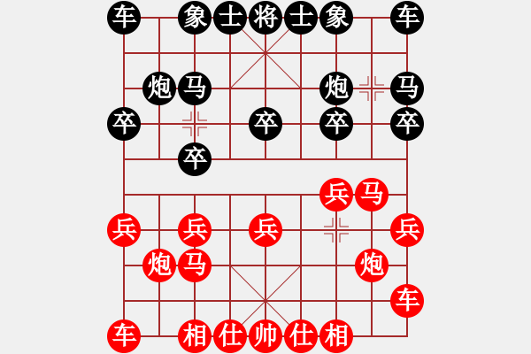 象棋棋譜圖片：起馬局 輸給楊申湘一局棋 - 步數(shù)：9 