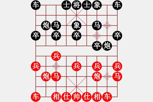 象棋棋譜圖片：17第3屆傅山杯第3輪 張兵 勝 揚(yáng)長(zhǎng)坤 - 步數(shù)：10 