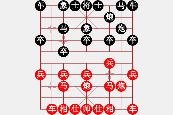 象棋棋譜圖片：?jiǎn)柷閇344463601] -VS- 小棋迷[1159553303]后勝 - 步數(shù)：10 