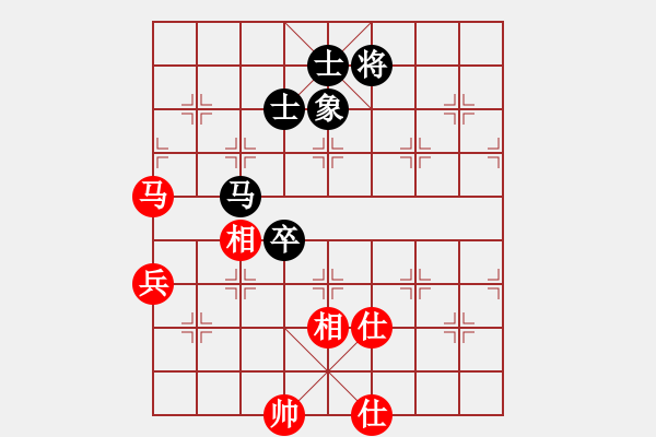象棋棋谱图片：上海 华辰昊 和 安徽 李安丰 - 步数：110 