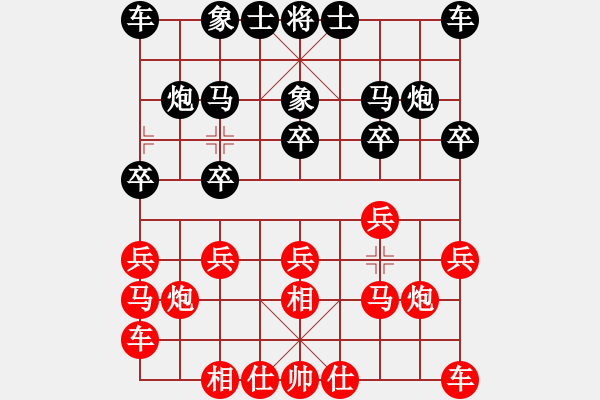 象棋棋譜圖片：yuechuigou win nanhaibo - 步數(shù)：10 