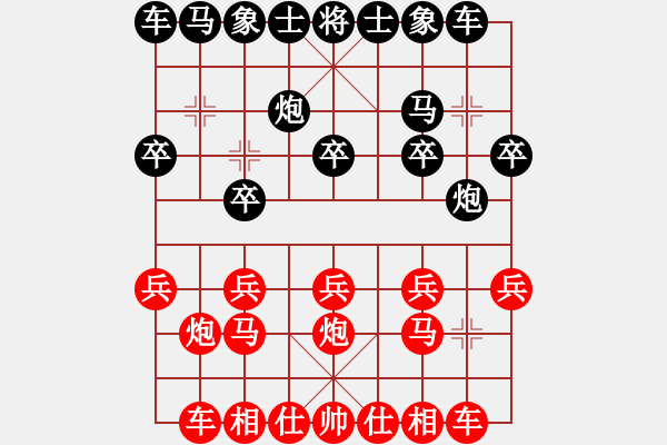 象棋棋譜圖片：愛情沙漠[hei ] -VS- 打敗彭香正[紅] - 步數(shù)：10 