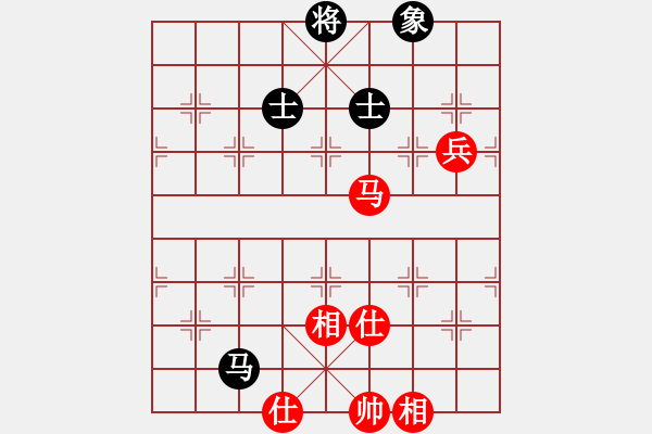 象棋棋譜圖片：五七炮進(jìn)三兵對(duì)屏風(fēng)馬黑飛左象（旋風(fēng)14層拆棋）和棋 - 步數(shù)：190 