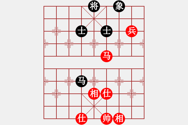 象棋棋譜圖片：五七炮進(jìn)三兵對(duì)屏風(fēng)馬黑飛左象（旋風(fēng)14層拆棋）和棋 - 步數(shù)：192 