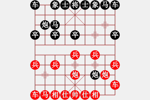 象棋棋譜圖片：將族三(北斗)-勝-supersong(9星)中炮散手王 - 步數(shù)：10 