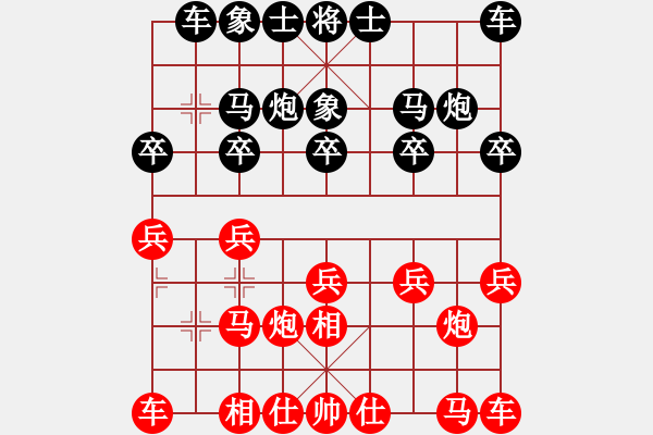 象棋棋譜圖片：松下酷代子(2星)-負-高山家(3弦) - 步數(shù)：10 