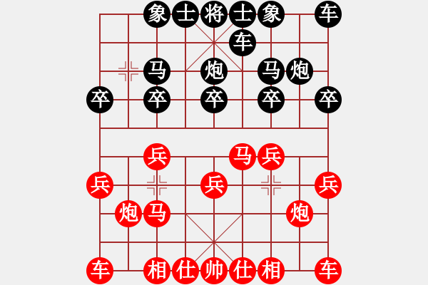 象棋棋譜圖片：y,n[2512359580] -VS- 橫才俊儒[292832991] - 步數(shù)：10 