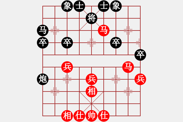 象棋棋譜圖片：布衣書生(4段)-勝-其中怪俠(4段) - 步數(shù)：40 