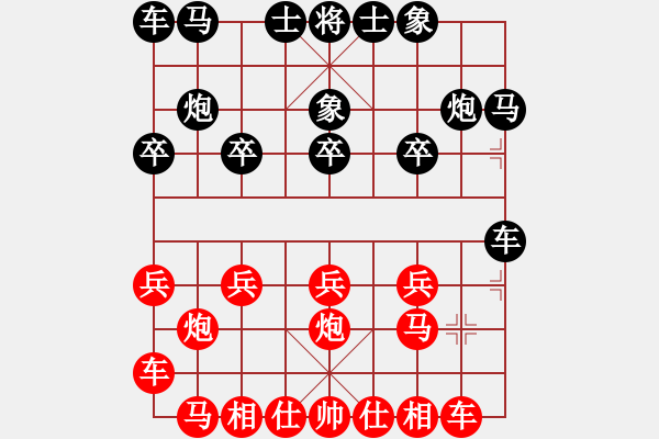 象棋棋譜圖片：劍氣泄了(5段)-勝-初出江湖(8段) - 步數(shù)：10 