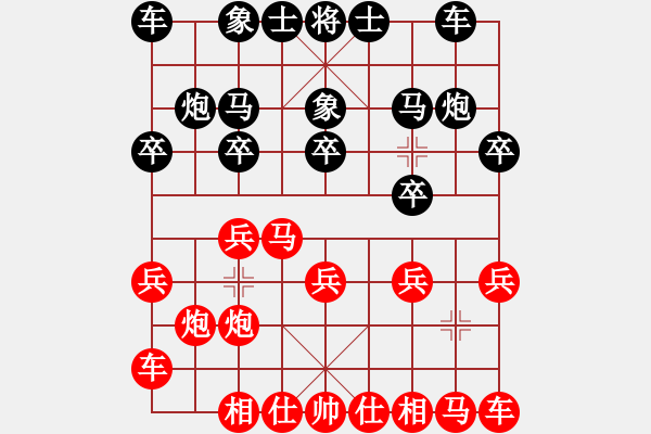 象棋棋譜圖片：開哥[188077198] 負(fù)- 花開富貴8[243037535] - 步數(shù)：10 