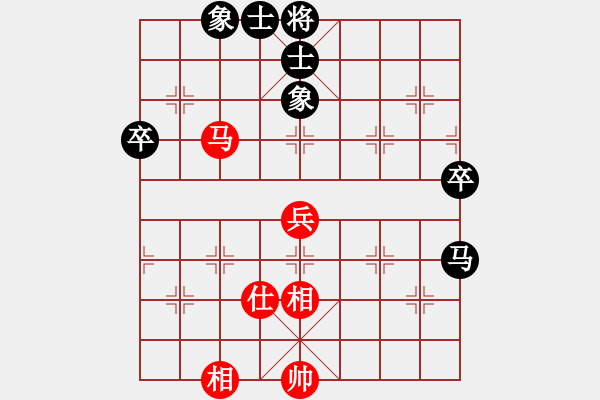 象棋棋譜圖片：222222[635813914] -VS- 拜師學棋ty[649748299] - 步數：80 