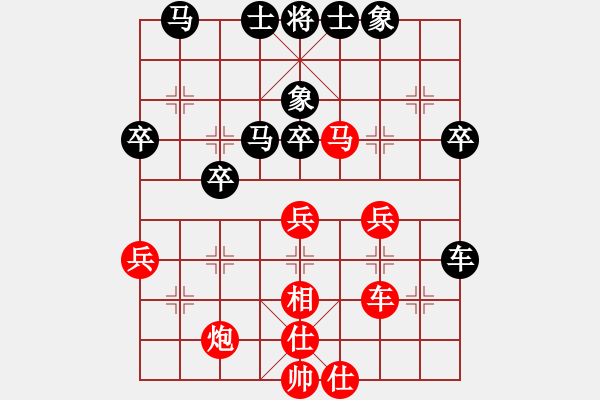 象棋棋譜圖片：淮河南岸(5段)-勝-戰(zhàn)無不勝呢(6段) - 步數：60 