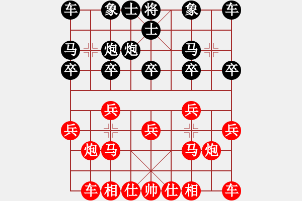 象棋棋譜圖片：1130局 E00- 仙人指路-龐統(tǒng)(2250) 先負 旋風(fēng)引擎23層(2752) - 步數(shù)：10 